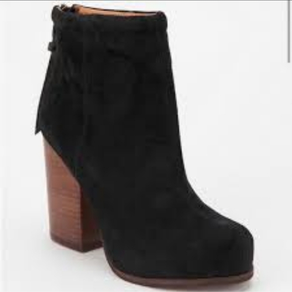 Jeffrey Campbell Shoes - Jeffrey Campbell Havana Rumble Black Chunky Heel Booties